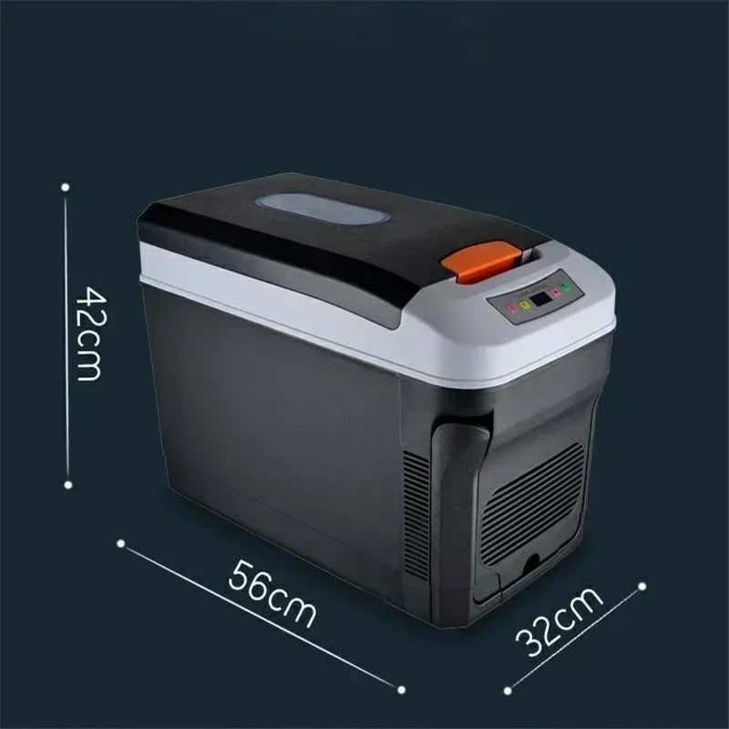 35L Mini Car Refrigerator Cold & Warm Dual-use Portable Outdoor Camping Fridges Food Drinks Cooler 12V 24V 110V 220V